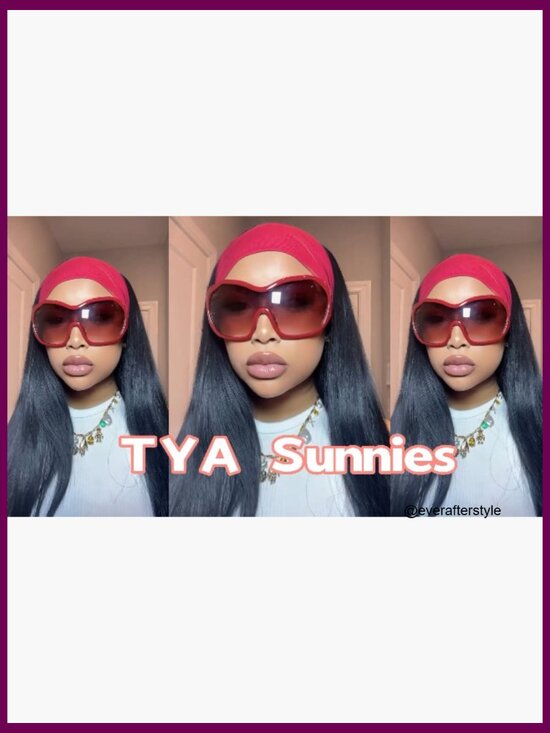 Oversized Wrap Around Sunglasses Shield Glasses Retro Round main image 5